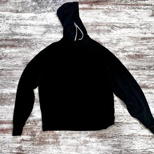 Jcrew Knit Black Hoodie M